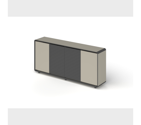 Alpix Uzun Etajerli Yönetici Takımı 210+20 cm Masalı